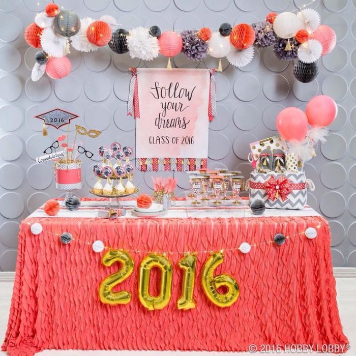 How to decorate a room for graduatin surprise