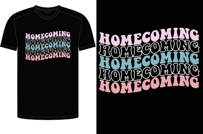 Homecoming tshirts