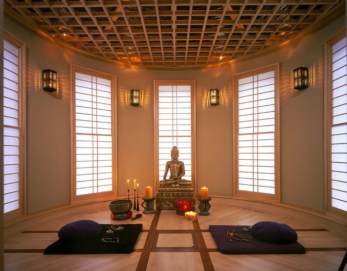 How to decorate a meditation room