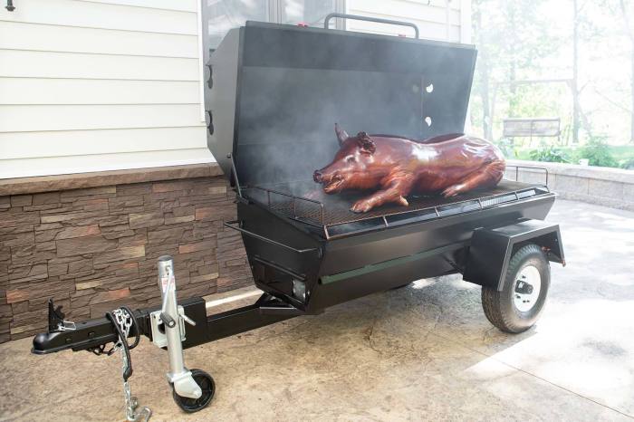 Barbecue pit