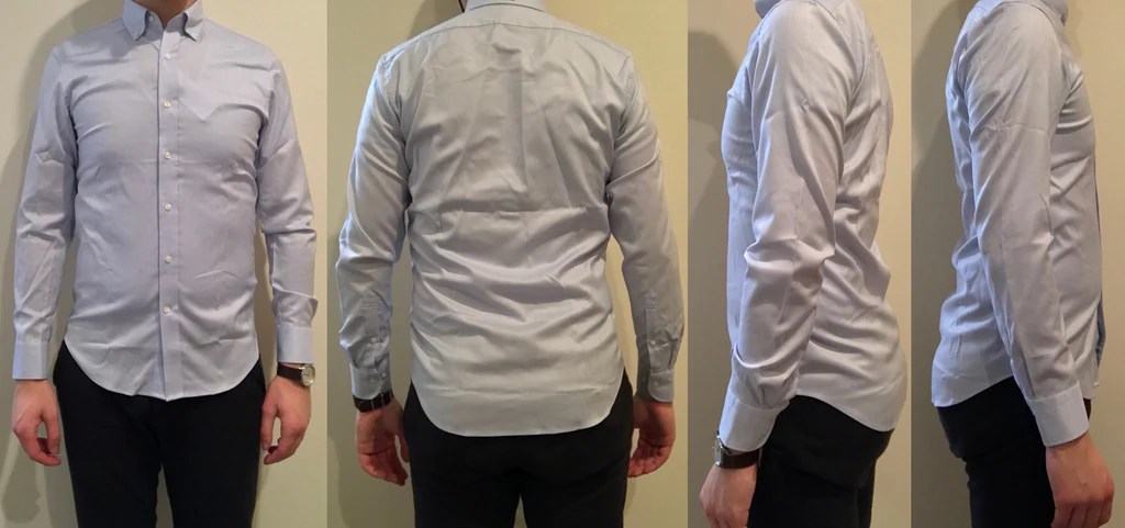 Baggy dress shirt men