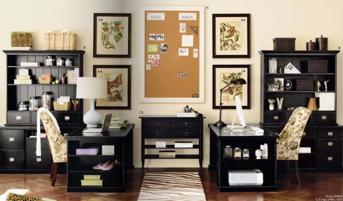 How to decorate office room at home