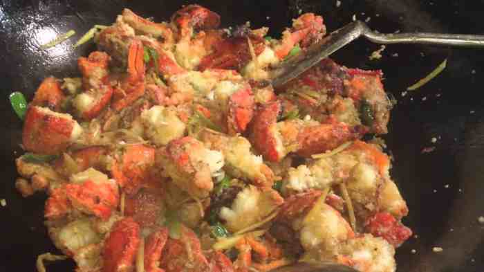 How to cook lobster chinese style