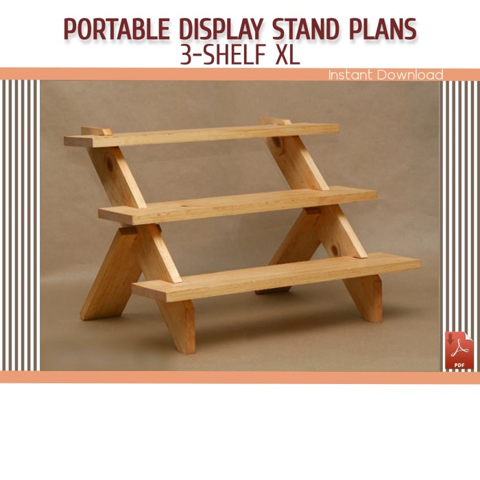 How to make a decoration display stand