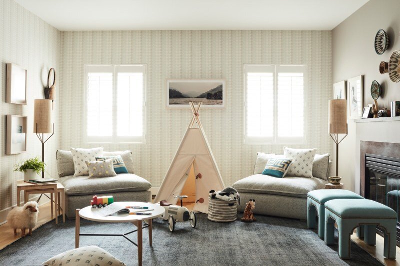 How to decorate a kid friendly living room