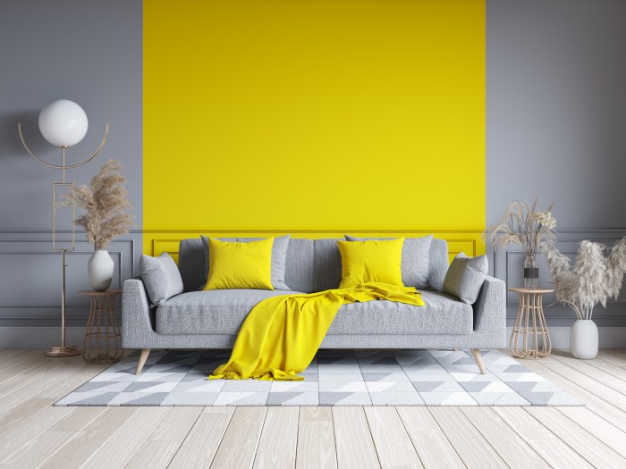 How to decorate living room paint