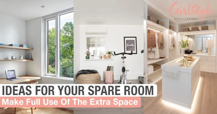 How to decorate a spare room no beds