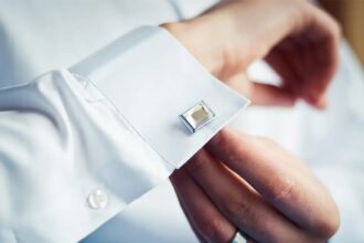 Men's dress shirt cufflinks